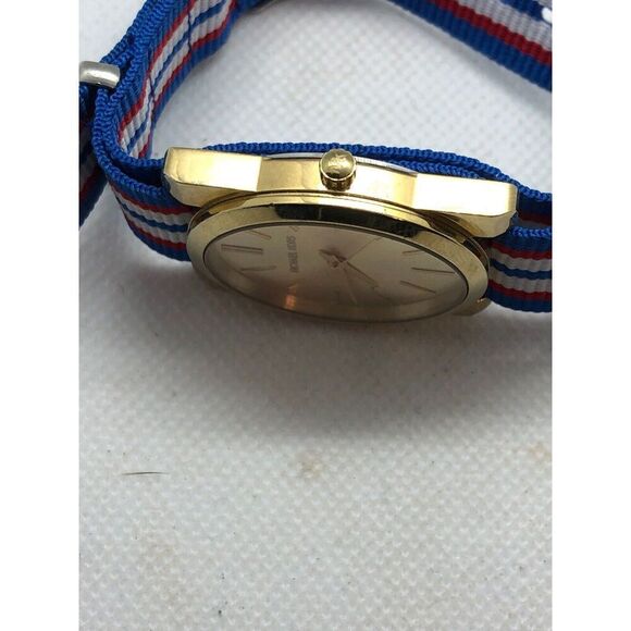 Michael Kors MK3496 Women Multi color Strap Analog Gold Dial Quartz Watch JK19 main image 9